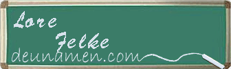 Lore Felke Visitenkarte